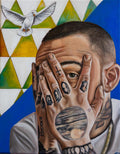 "Blue Slide" Mac print